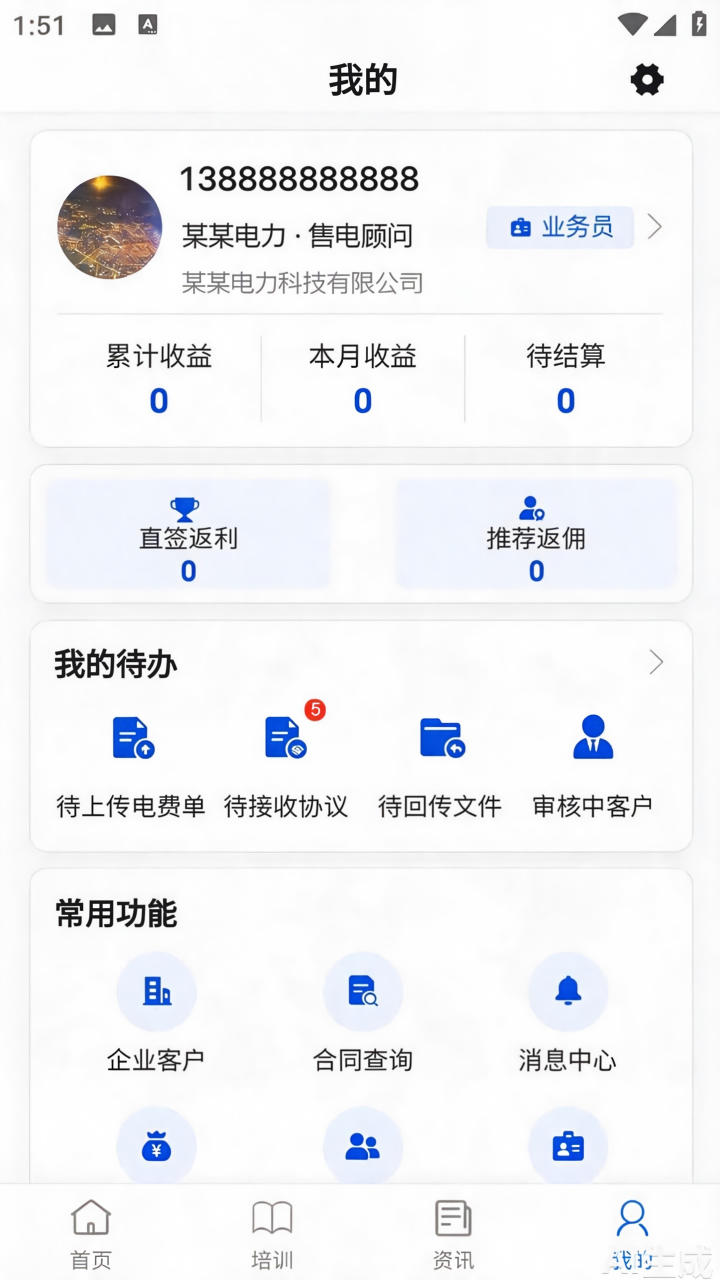  电力销售渠道销售数字化平台 展示图 2