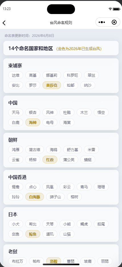 台风路径监测雷达小程序 展示图 2