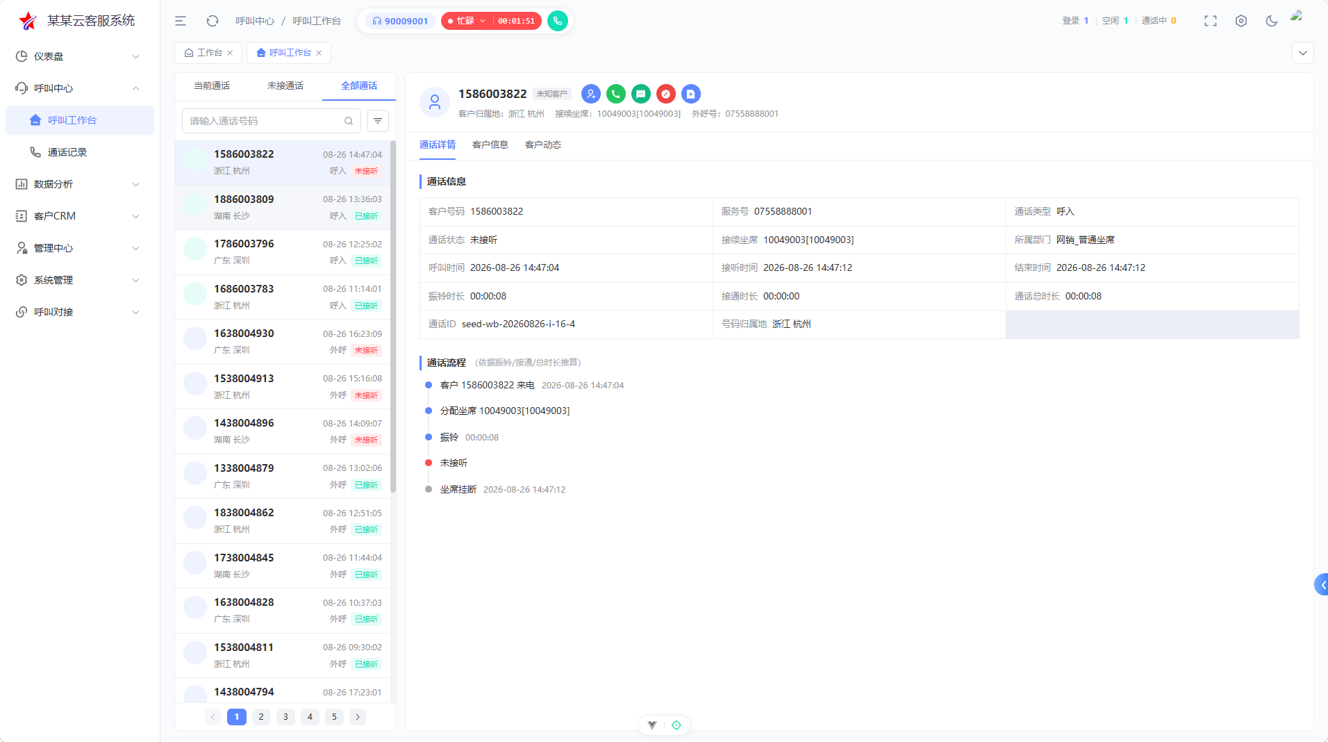 企业外呼呼叫中心系统 展示图 6